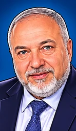 קריקטורה של ראש ישראל ביתנו